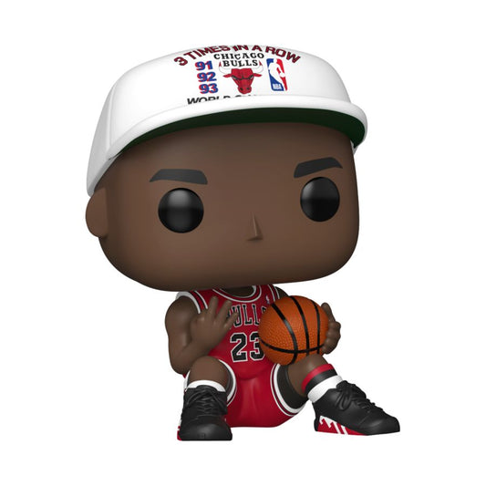Michael Jordan (3 in a Row) Funko Pop! – NBA Chicago Bulls vinyl figure