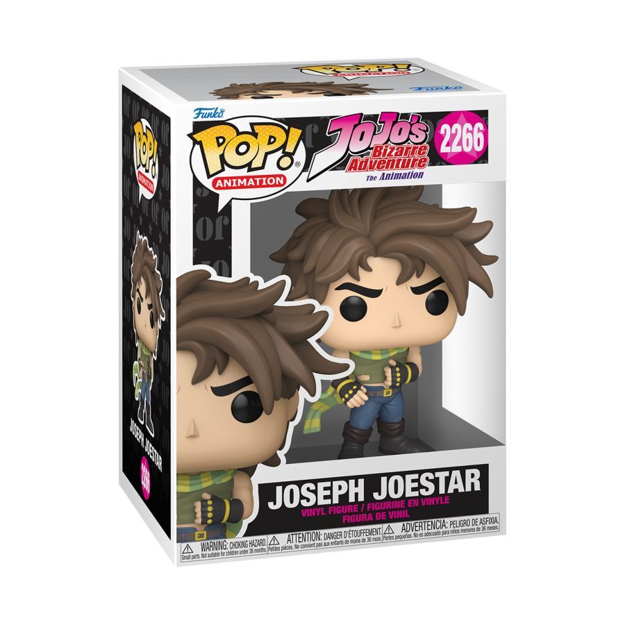 Joseph Joestar Funko Pop! – JoJo's Bizarre Adventure vinyl figure (view 2)