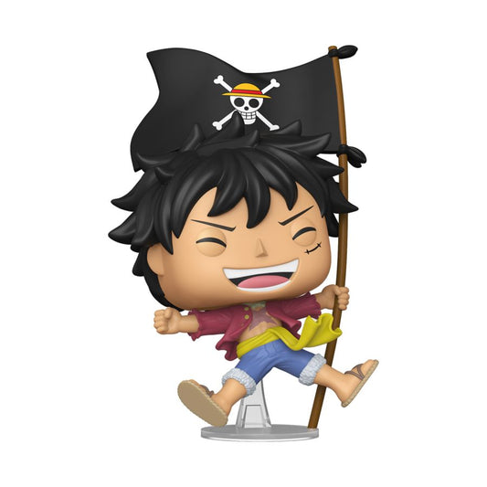 Luffy (with Flag) Funko Pop! – One Piece US Exclusive vinyl figure