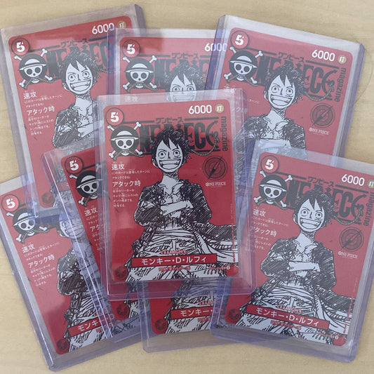 One piece Luffy Magazine Promo