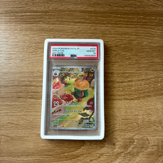 PSA Graded Card Bumper Cloudy White