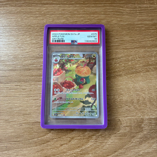 PSA Graded Card Bumper Royal Amethyst