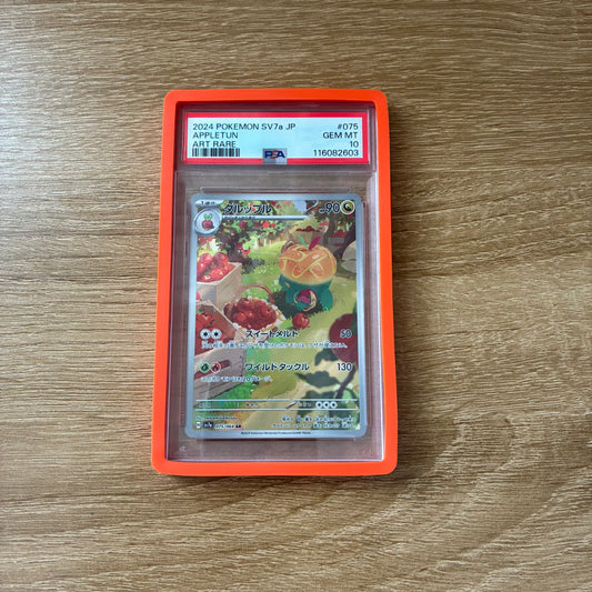 PSA Graded Card Bumper Sunset Orange