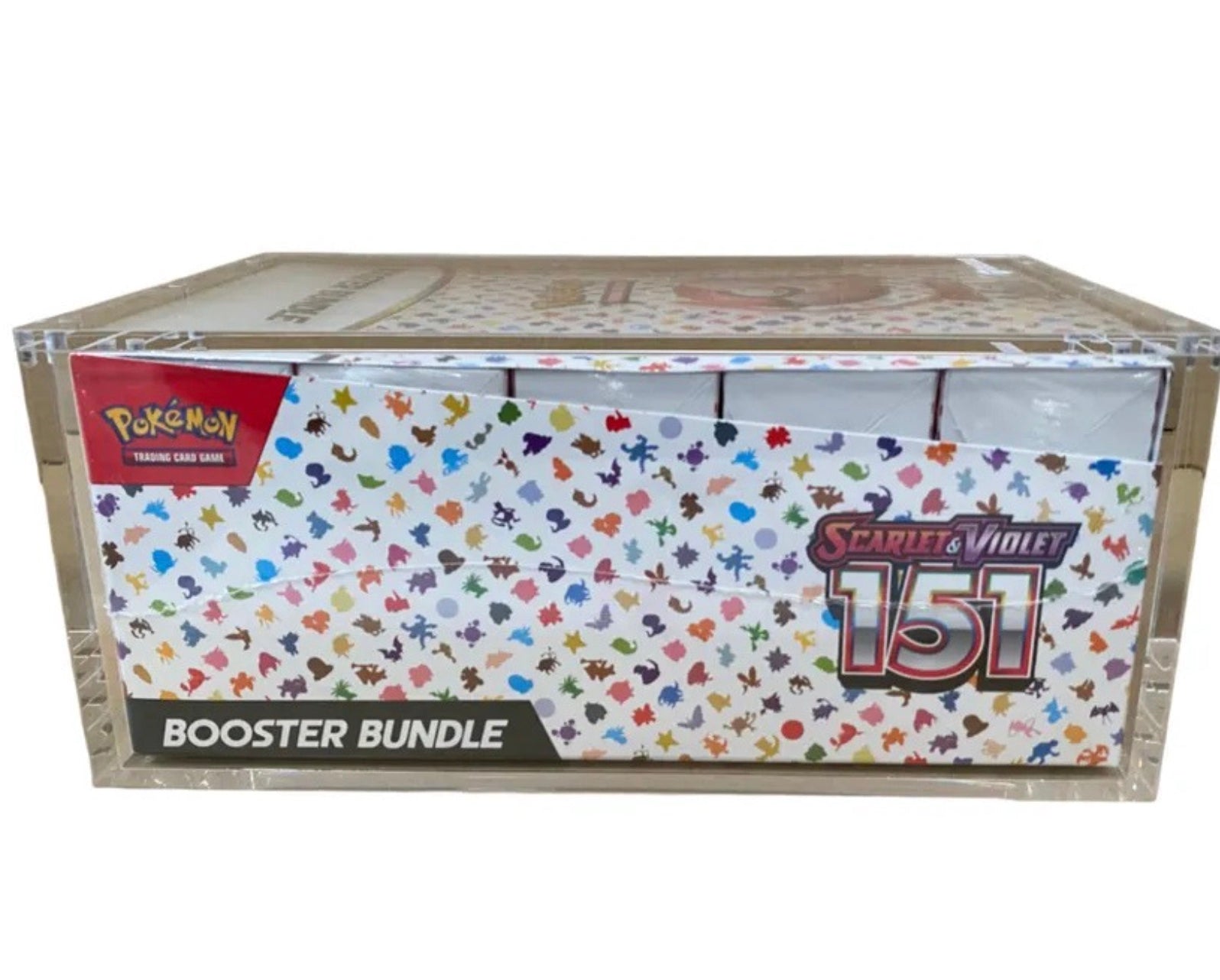 Pokemon Booster bundle display case Acrylic
