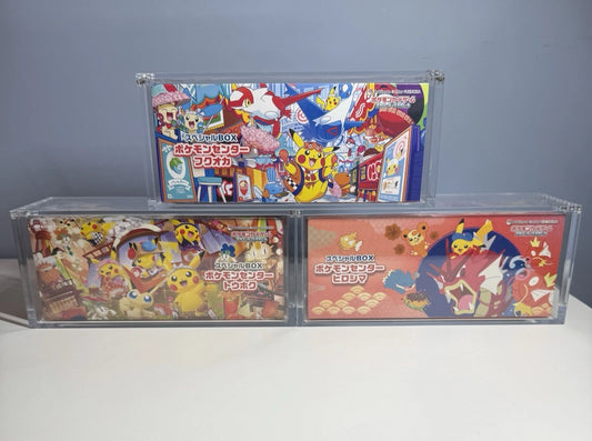 Japanese Pokemon Center Boxes acrylic case