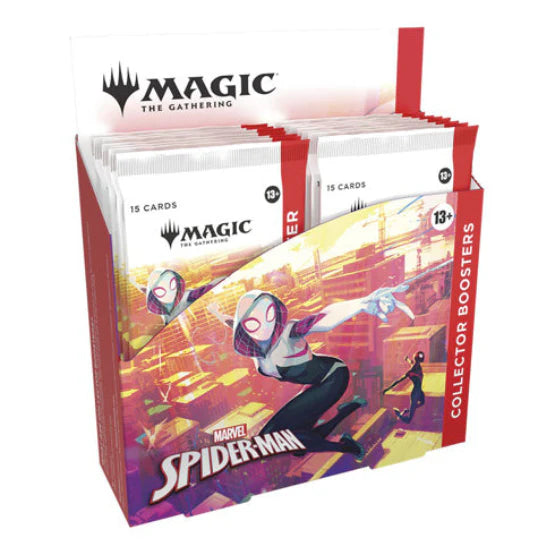 Magic: The Gathering Marvel's Spider-Man Collector Booster Box sealed product at GB Toys Australia