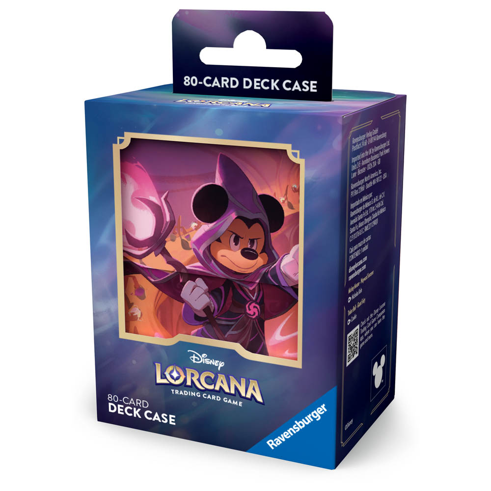 Micky Mouse Disney Lorcana trading card game deck case