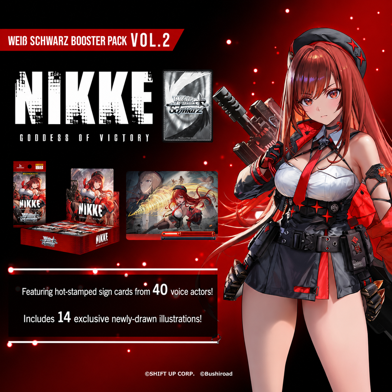 [Weiss Schwarz] GODDESS OF VICTORY: NIKKE Vol.2 - Booster Box