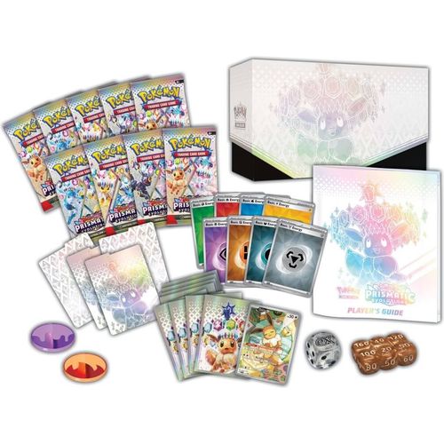 POKÉMON TCG Scarlet & Violet 8.5: Prismatic Evolutions Elite Trainer Box (ETB) - GB Toys