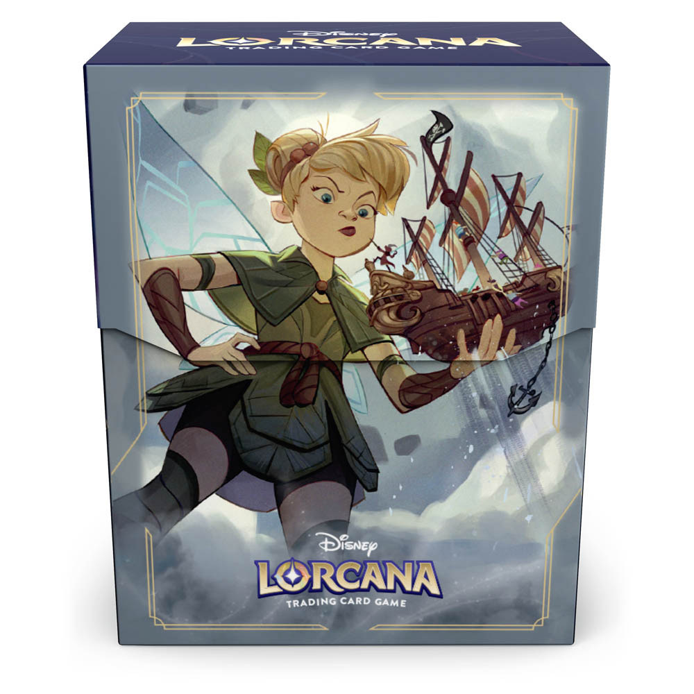TInker Bell Disney Lorcana trading card game deck case