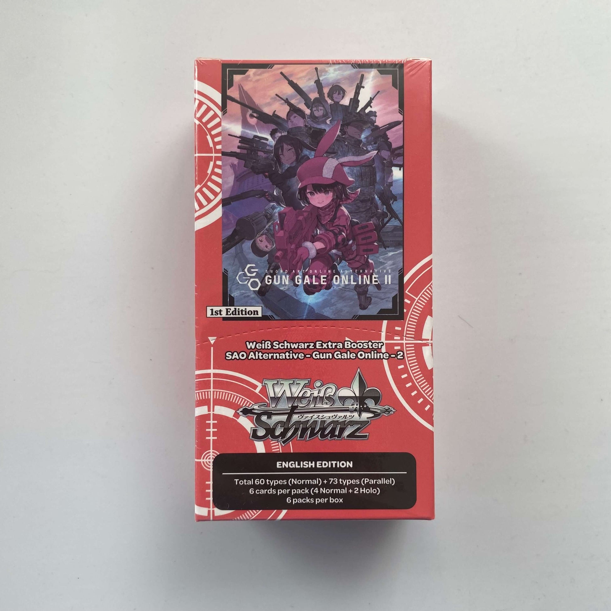 Weiss Schwarz Sword Art Online Gun Gale Online II Extra Booster Box front at GB Toys Australia