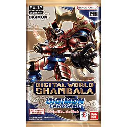 Digimon Card Game Extra Booster Box: Digital World Shambala [EX-12]