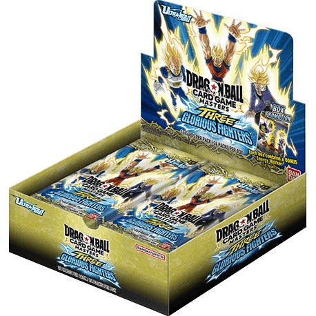 Dragon Ball Super Card Game: Masters – Booster Box: Ultra Bout – Set 3: 3 Glorious Fighters [B30]