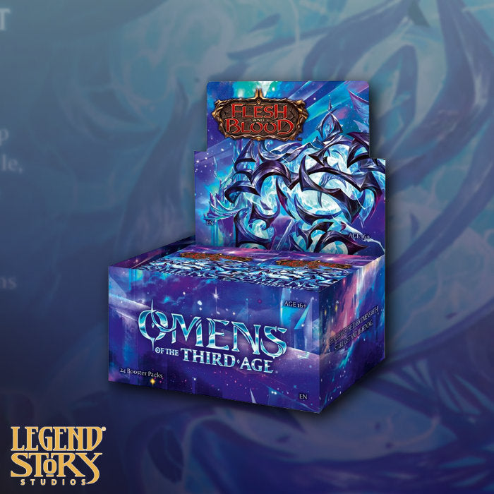 Flesh and Blood: Omens of the Third Age – Booster Display