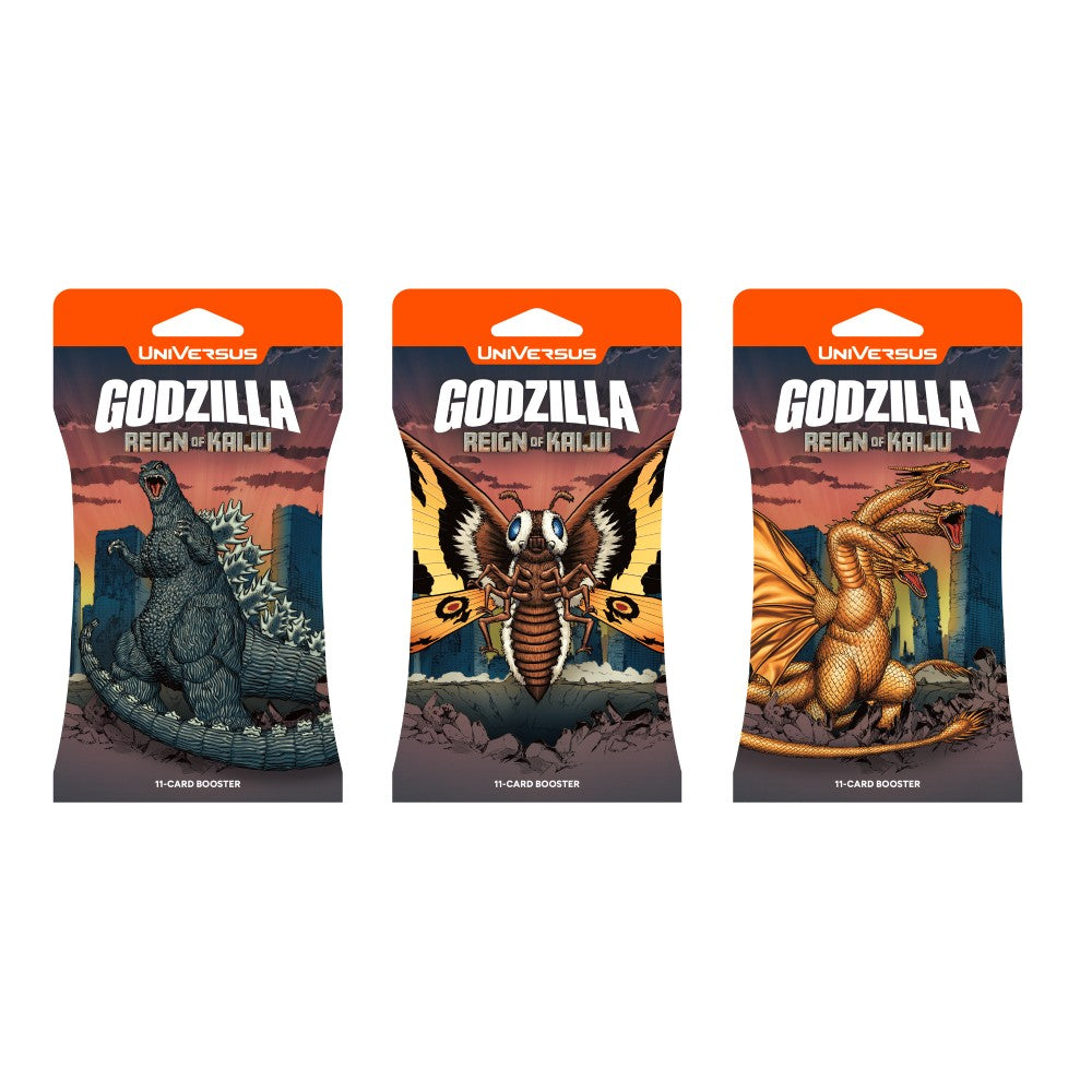 Godzilla: Reign of Kaiju Sleeved Blister Pack - Universes - GB Toys 