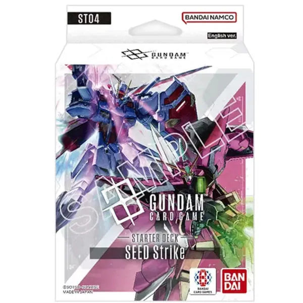 Gundam Card Game SEED Strike [ST04] Starter Deck sealed product at GB Toys Australia