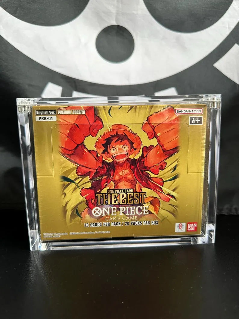 Acrylic Display Case for One Piece PRB Booster Boxes