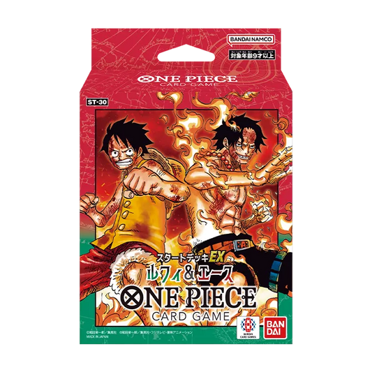 One Piece Card Game Starter Deck EX Luffy & Ace [ST-30] - Official Bandai product image