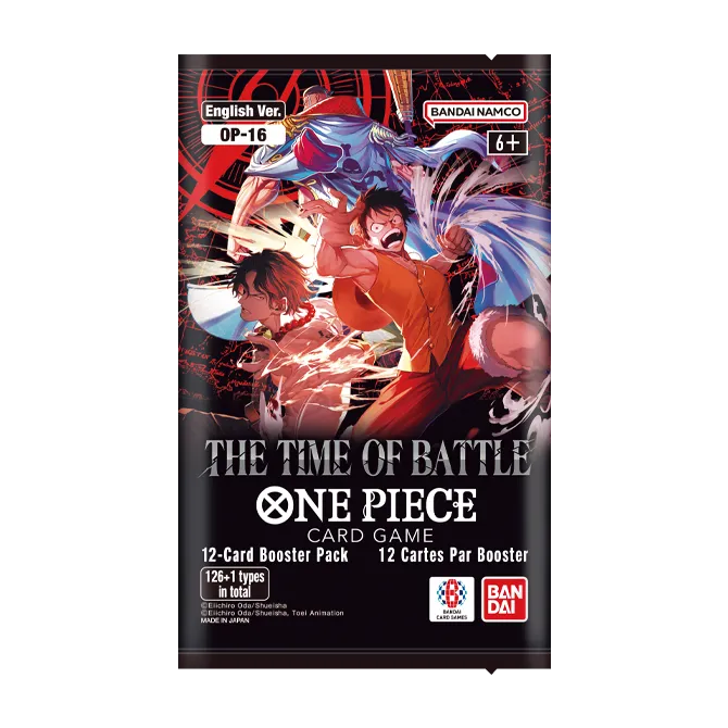 One Piece Card Game Booster Pack The Time of Battle [OP-16] - Official Bandai product image