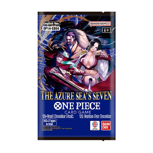 One Piece Card Game Booster Pack The Azure Sea's Seven [OP14-EB04] - Official Bandai product image