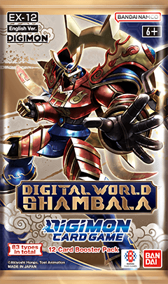 Digimon Card Game Digital World Shambala [EX-12] Extra Booster Box sealed product at GB Toys Australia