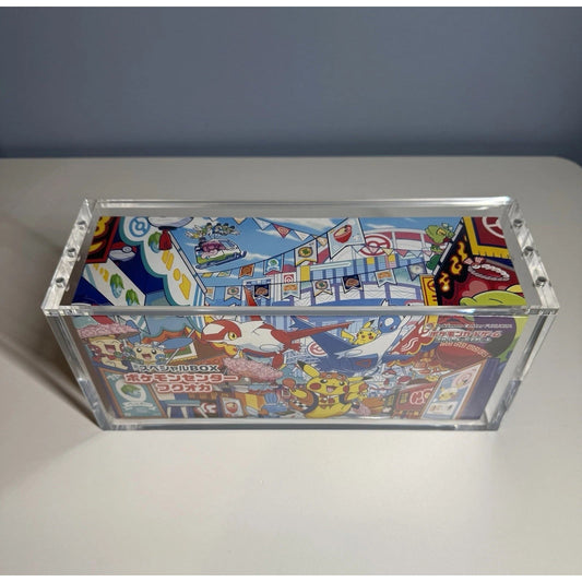 Japanese Pokémon Center Premium Boxes Acrylic Display Case