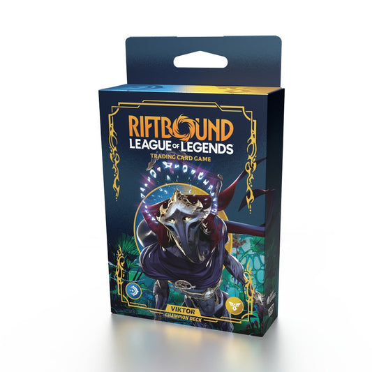 Riftbound Viktor Champion Deck Display