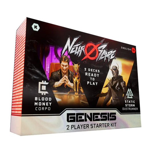 Neuroscape TCG: Genesis - 2 - Player Starter Kit: Corpo/Dustrunner - GB Toys
