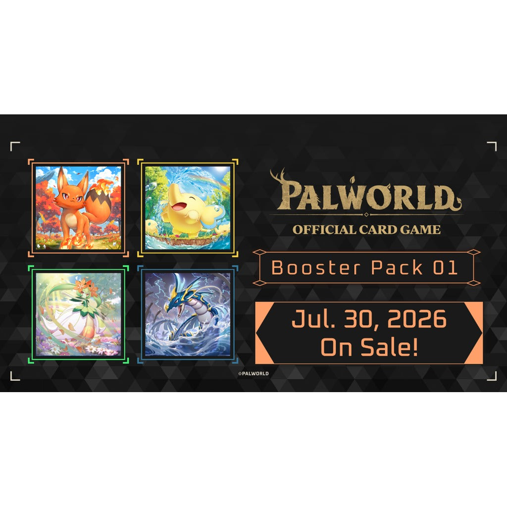 Palworld Card Game: BP01 Dawn of Palpagos - Pal World Booster Box
