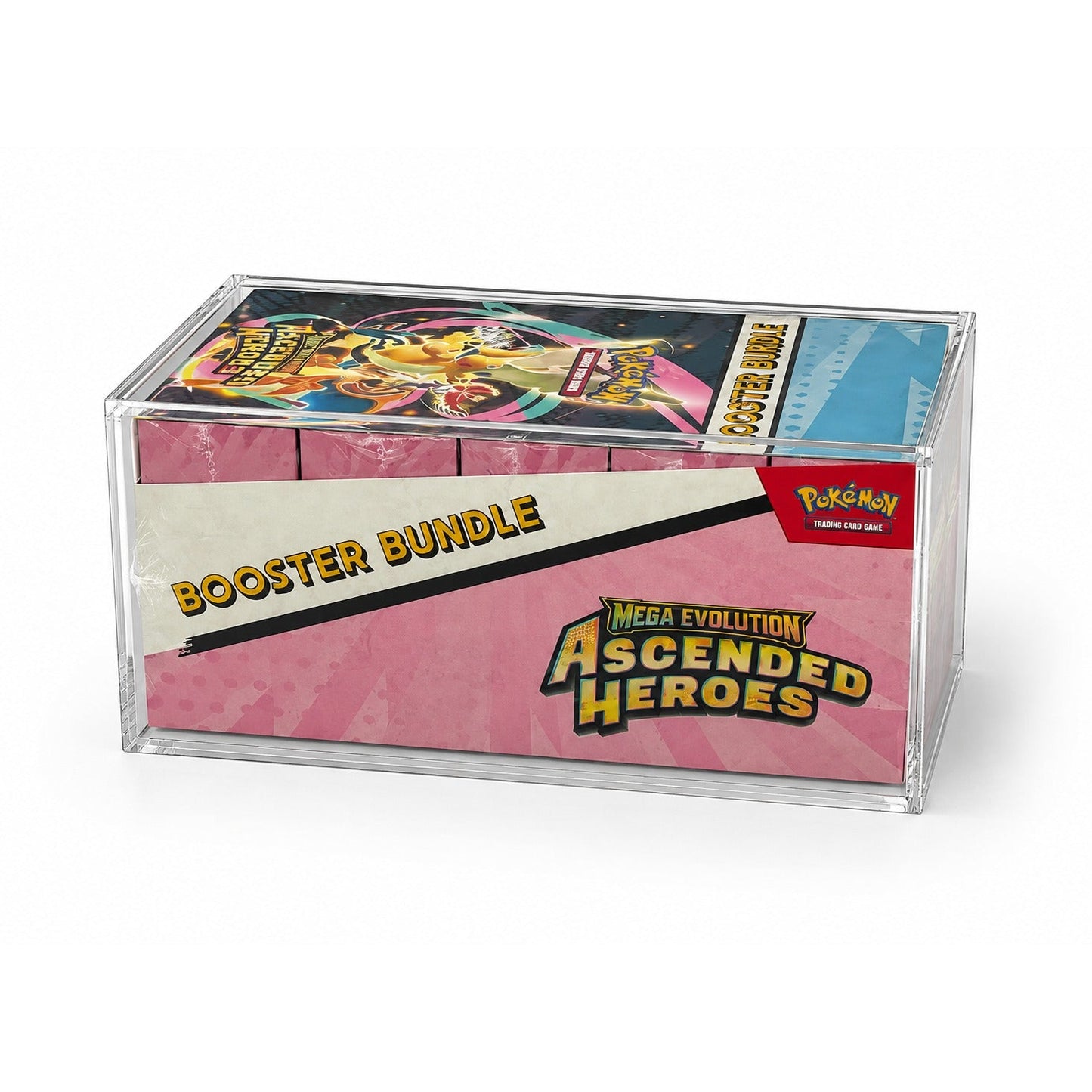 Pokémon Ascended Heroes Booster Bundle Display Acrylic Case