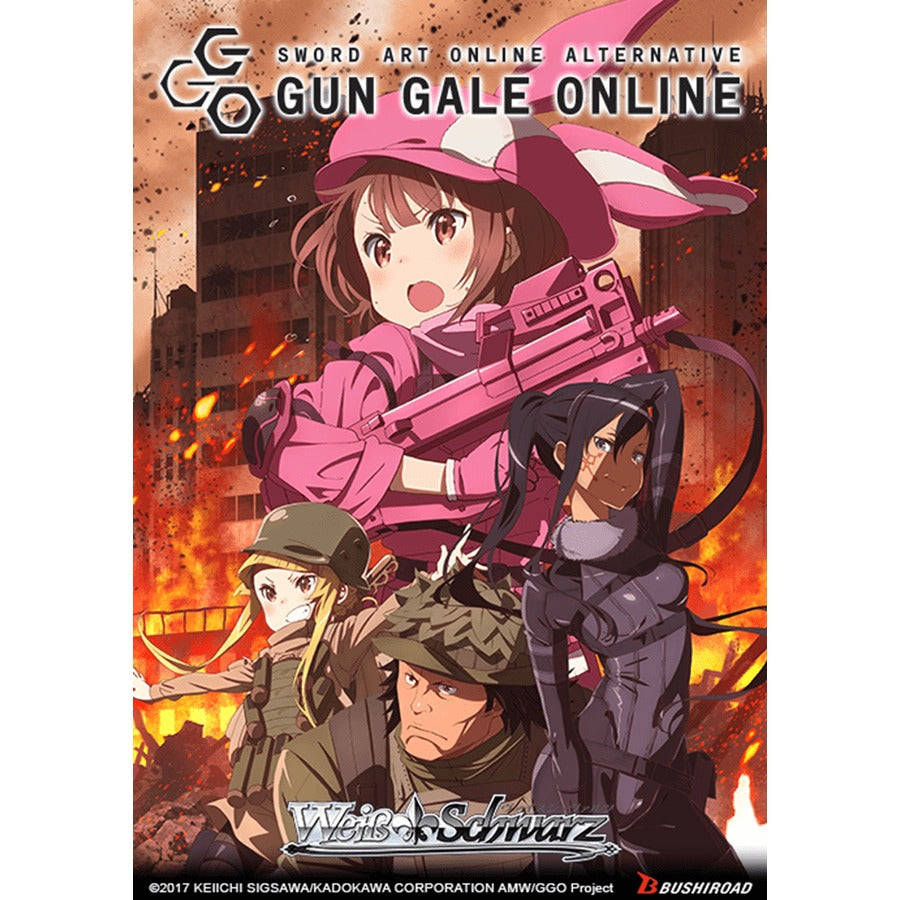 Weiss Schwarz Sword Art Online Gun Gale Online Booster Box (Reprint)